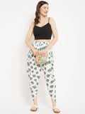 Floral Printed Dhoti Pants