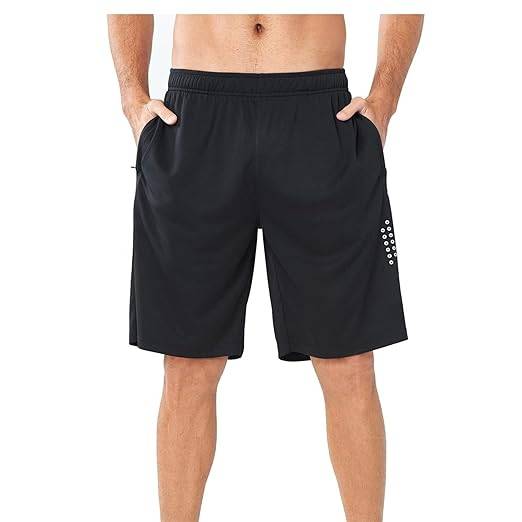 KART BLACK Men’s Athletic Active Wear Shorts 