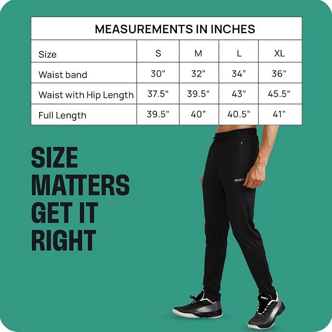 Boldfit Track Pant for Men Slim Fit