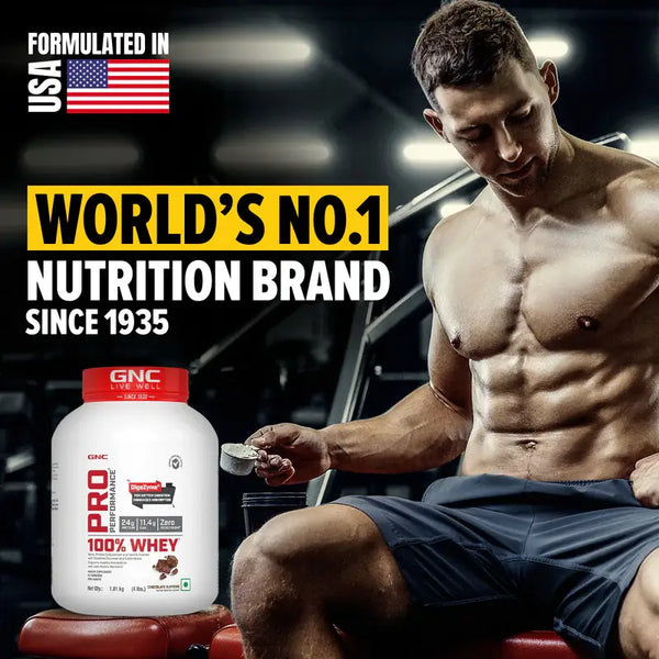GNC Complete Gym Set | 100% Whey Protein with Black Gym Bag & Shaker