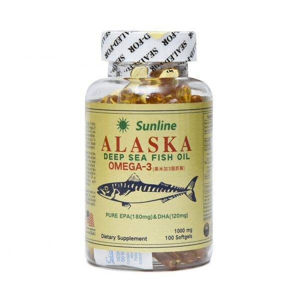 Alaska Fish Oil ,100 soft gels