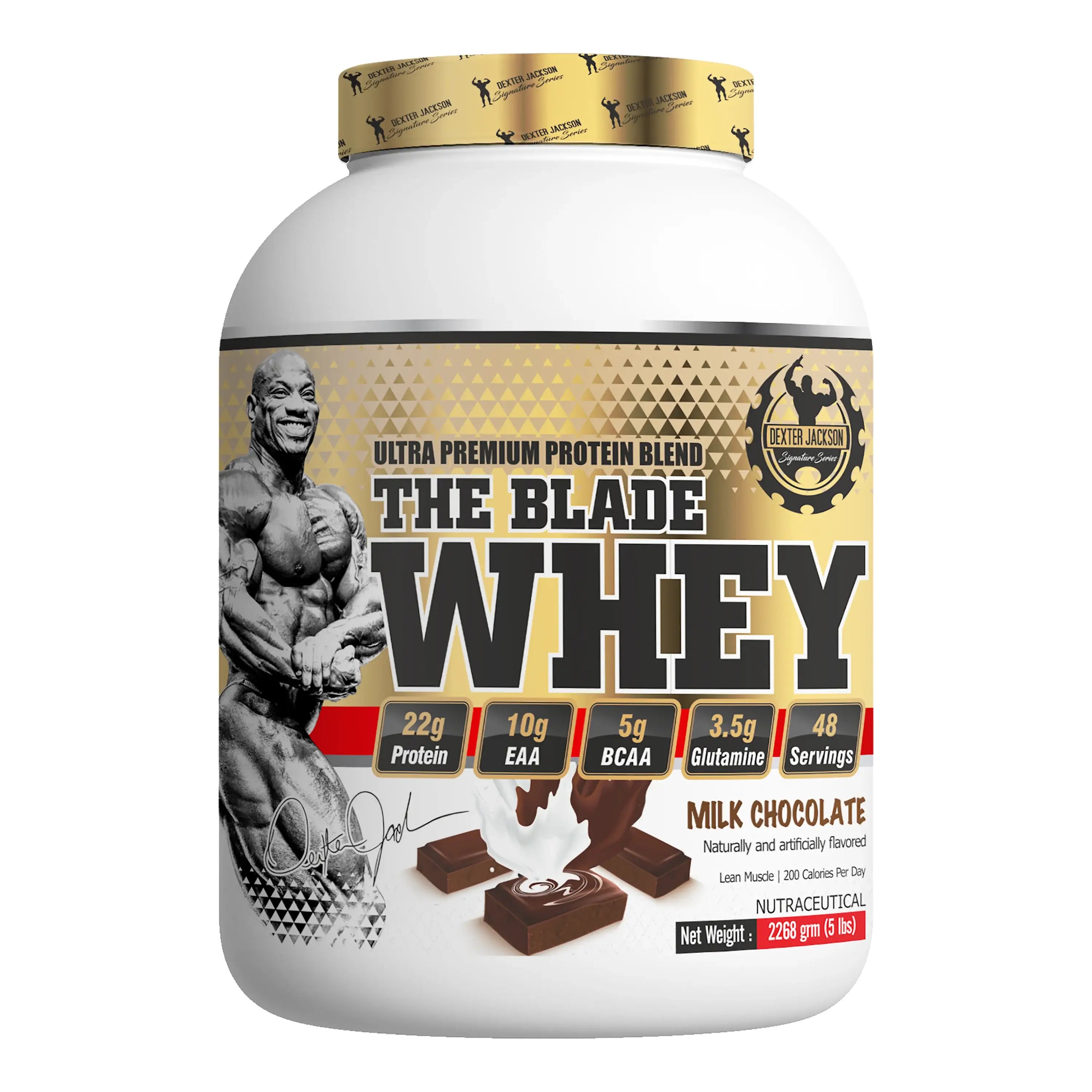 Dexter the blade whey