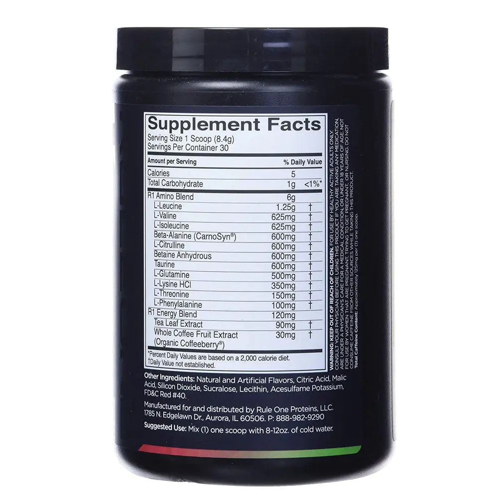 Rule 1 pre amino