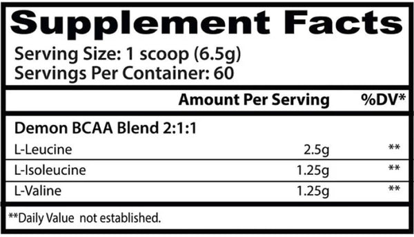 Insanelabs demon BCAA