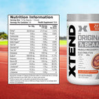 XTEND Original BCAA Powder, 7g BCAAs in 2:1:1 Ratio, Intra Workout Support with Glutamine & Electrolytes, Amino Acids for Hydration & Muscle Recovery, 426 gm, 30 Servings
